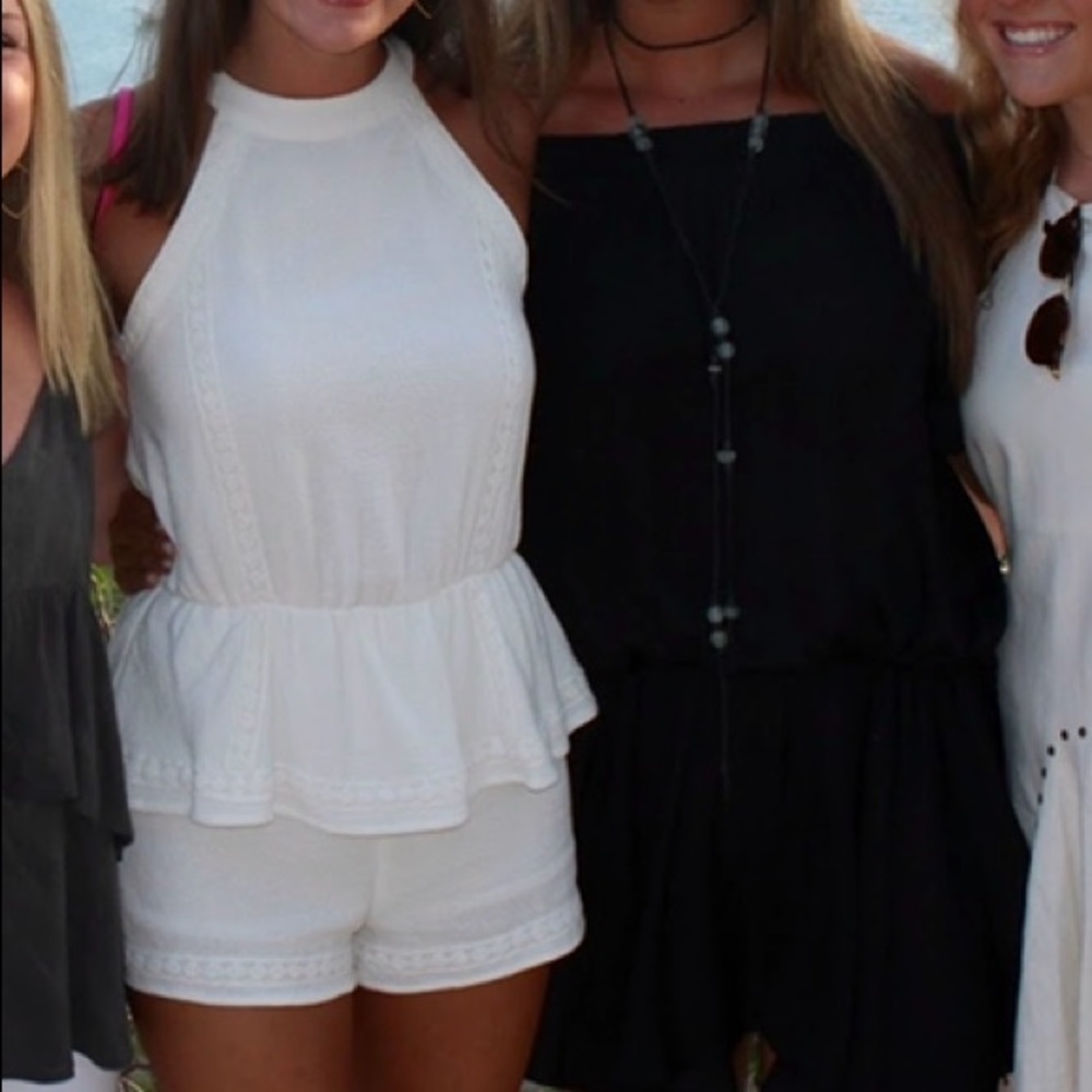 Moon River white romper